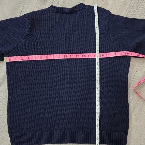 Vintage Northern Reflections Chunky Tacky Winter Holiday Cardigan Sweater Size L - Picture 12 of 12